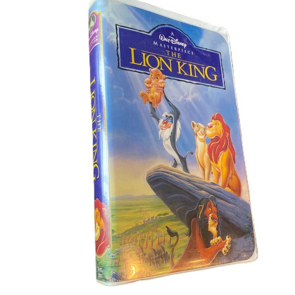 Disney lion king original vhs